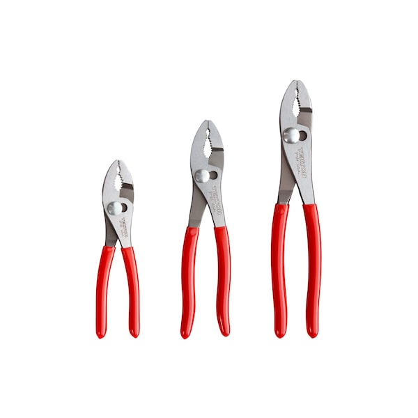 Slip Joint Pliers Set, 3-Piece (6-1/2, 8, 10 in.)